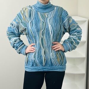 COOGI Ocean Blue Sweater